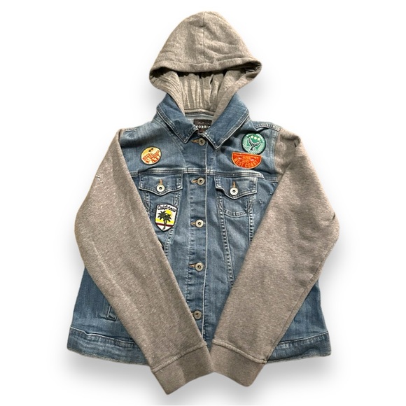 Torrid California Patch Denim Jacket - Picture 1 of 8
